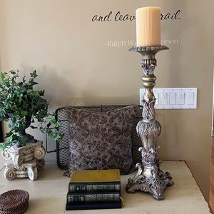 24” Ornate Candlestick
